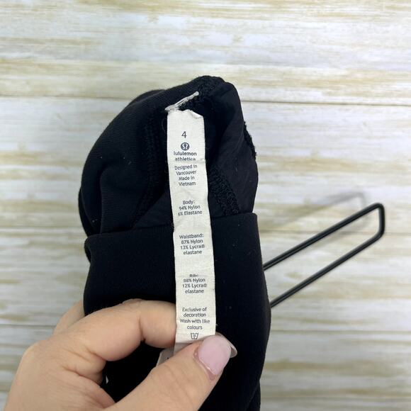 Lululemon Black High Rise Cropped Jogger Pants - Picture 8 of 8